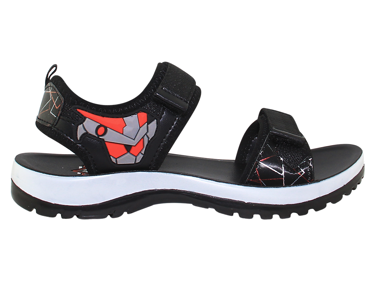 Sandal đế bằng bé trai Bita's SEN.76 (Đen + Xám + Xanh dương)