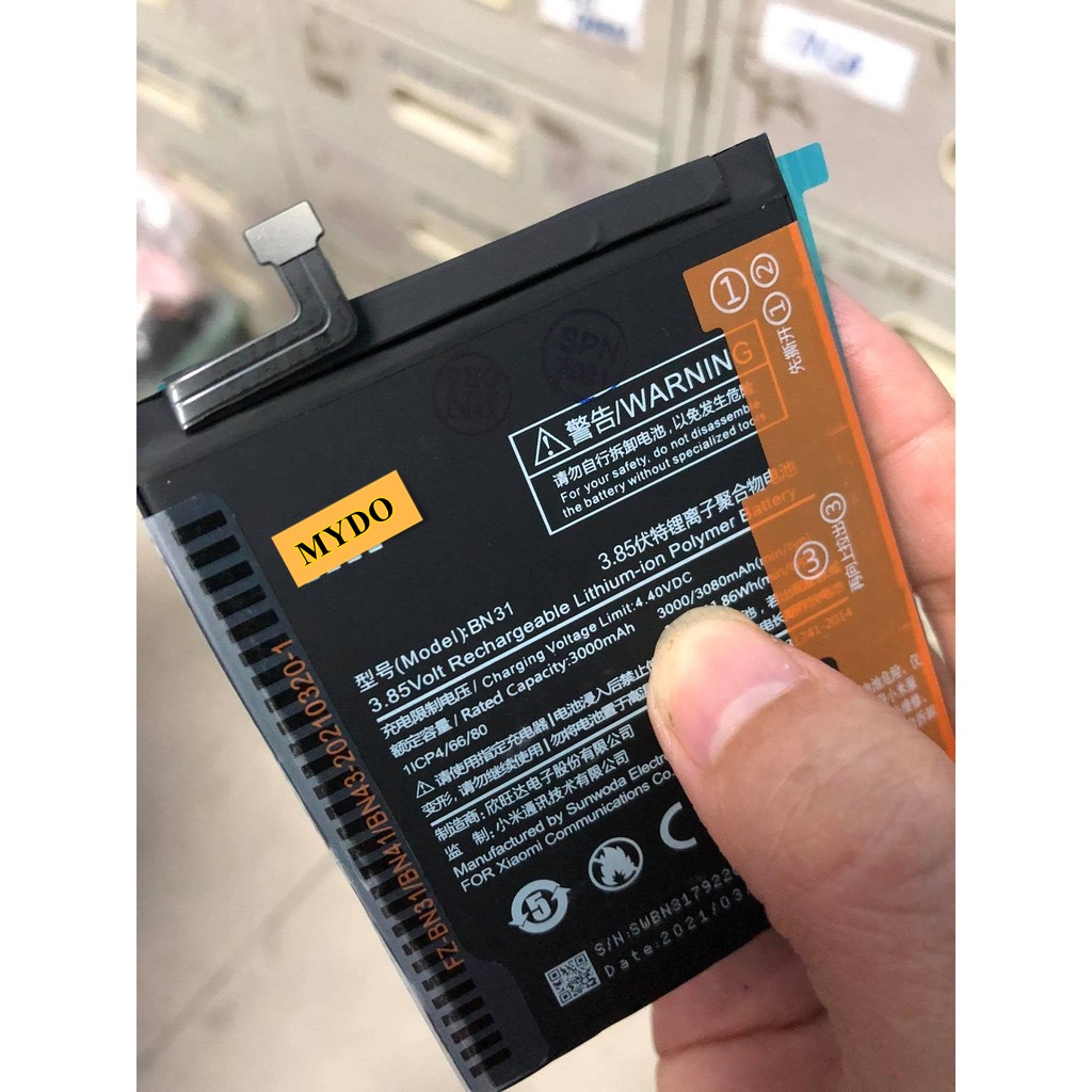 [HCM]Pin điện thoại Xiaomi Redmi Note 5 (Mã BN31) Dung Lượng 3080mAh