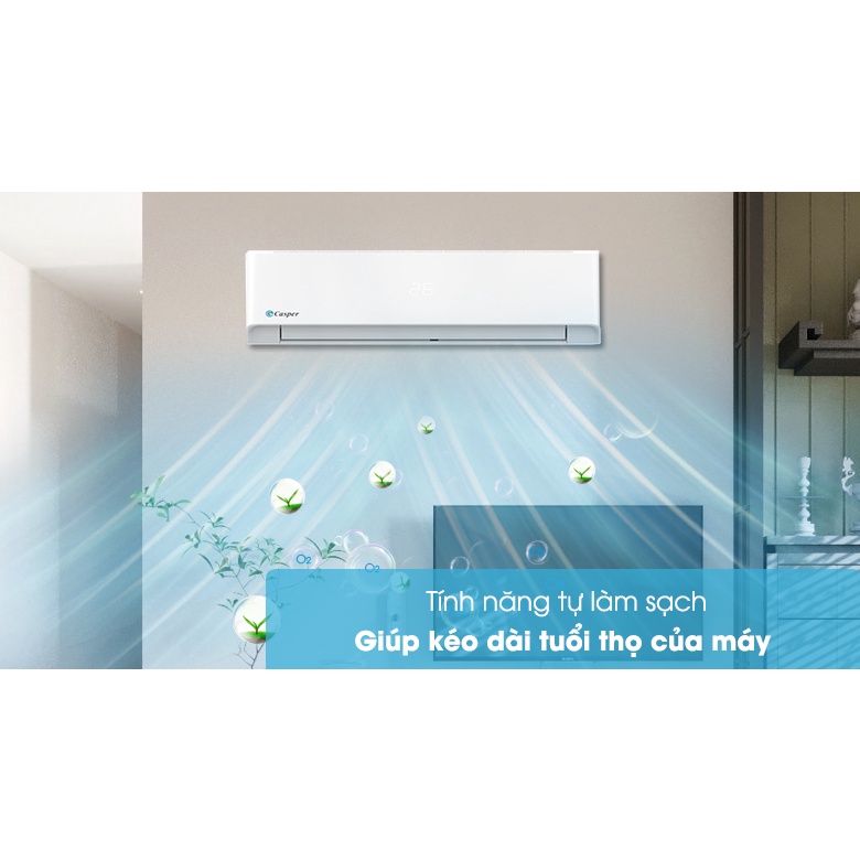 Điều Hòa Casper, Máy Lạnh Casper Sc09Fs32 9000Btu 1 Chiều