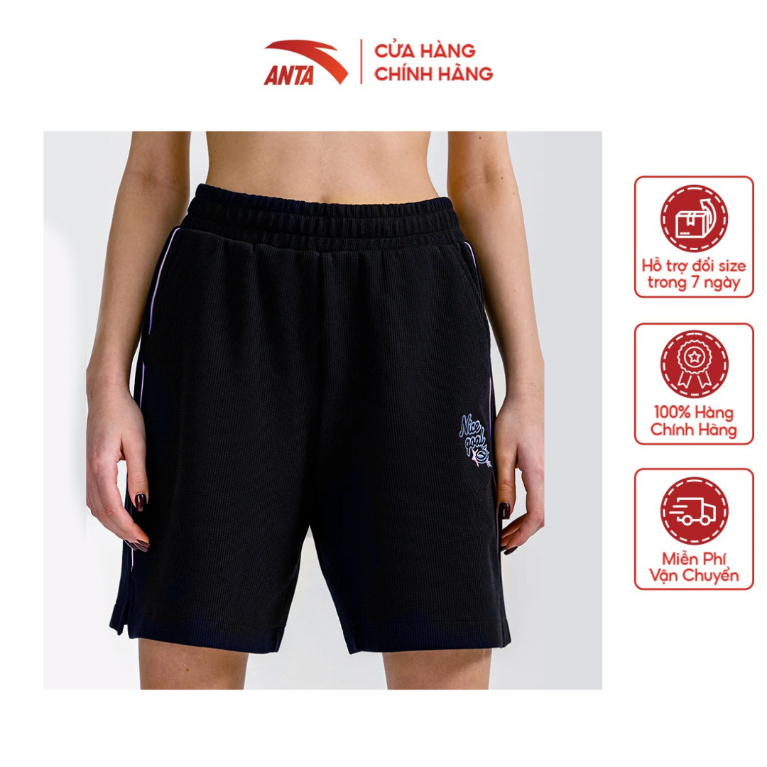 [SALE 70%] Quần short thể thao nữ ANTA 862318307-2