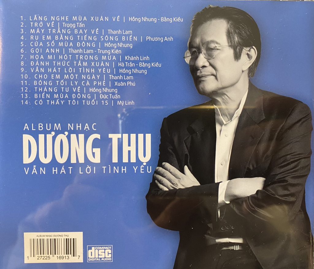 Nhạc Sĩ Dương Thụ - Vẫn Hát Lời Tình Yêu (CD phiên bản F1)