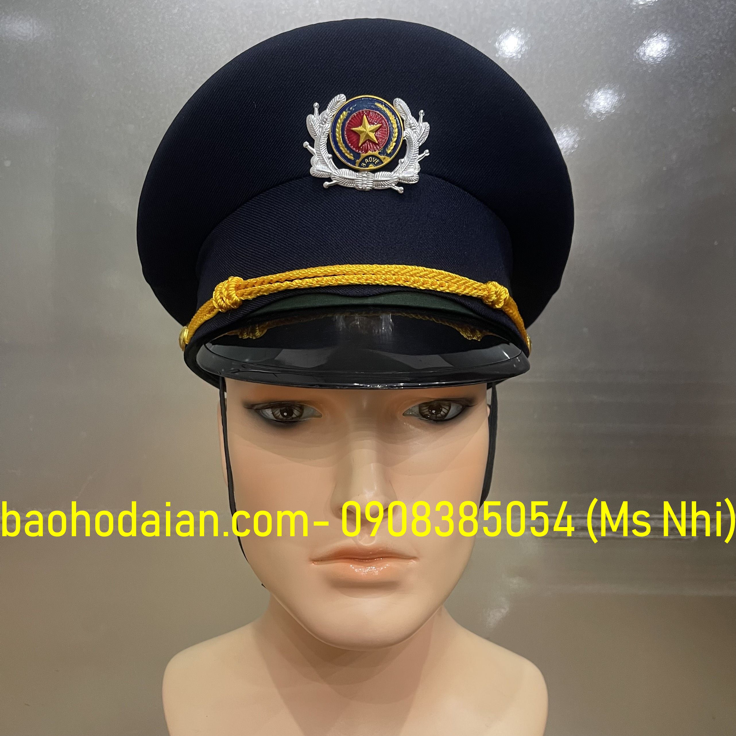 Mũ bảo vệ kiểu Kepi- Hình thật