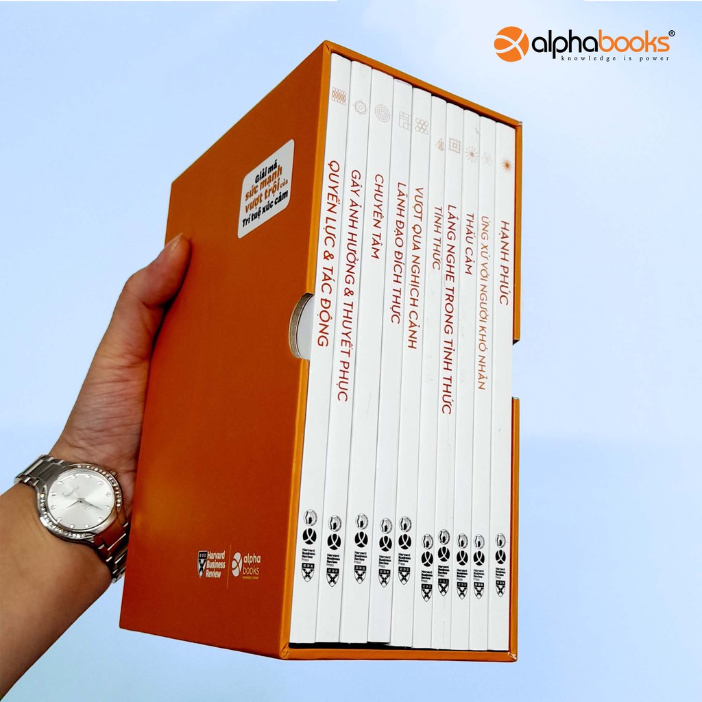 Sách - (Bộ 10 Cuốn) HBR Trí Tuệ Xúc Cảm – HBR Emotional Intelligence