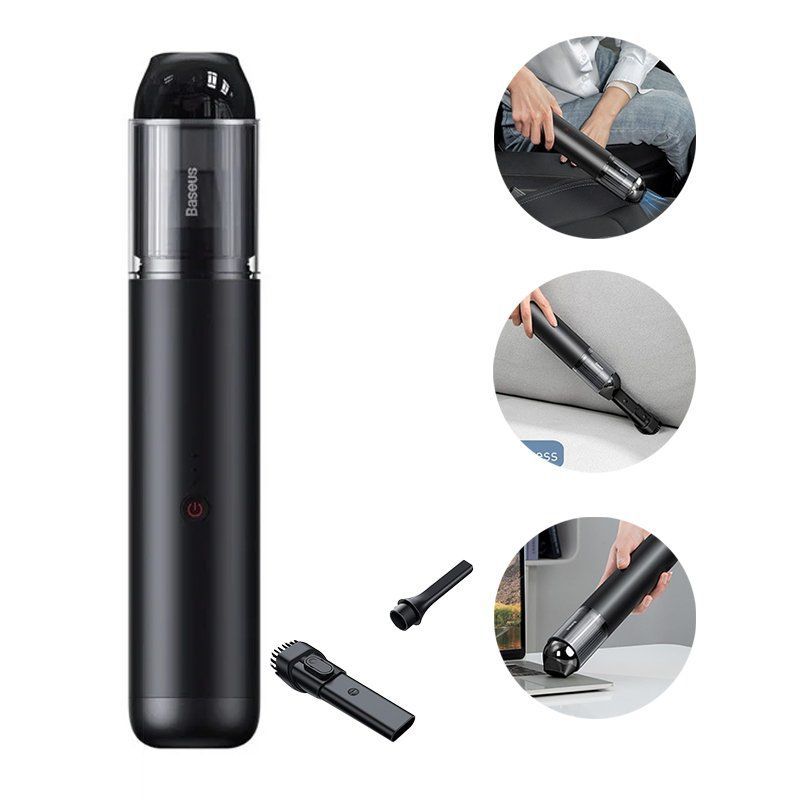 Máy hút bụi Baseus cầm tay A3 Car Vacuum Cleaner (15000pa, 135W, Vacuum Portable Cleaner)