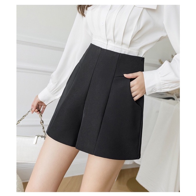 MẶC LÀ SANG quần short nữ cạp cao S022