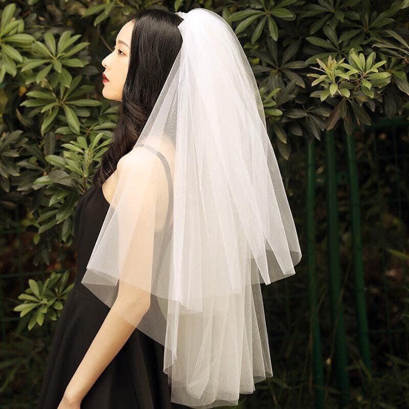 Vải lưới tutu mềm màu trắng (1x1.6m)