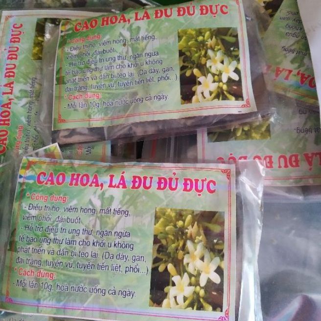 Sỉ toàn quốc 100g cao hoa lá đu đủ đực