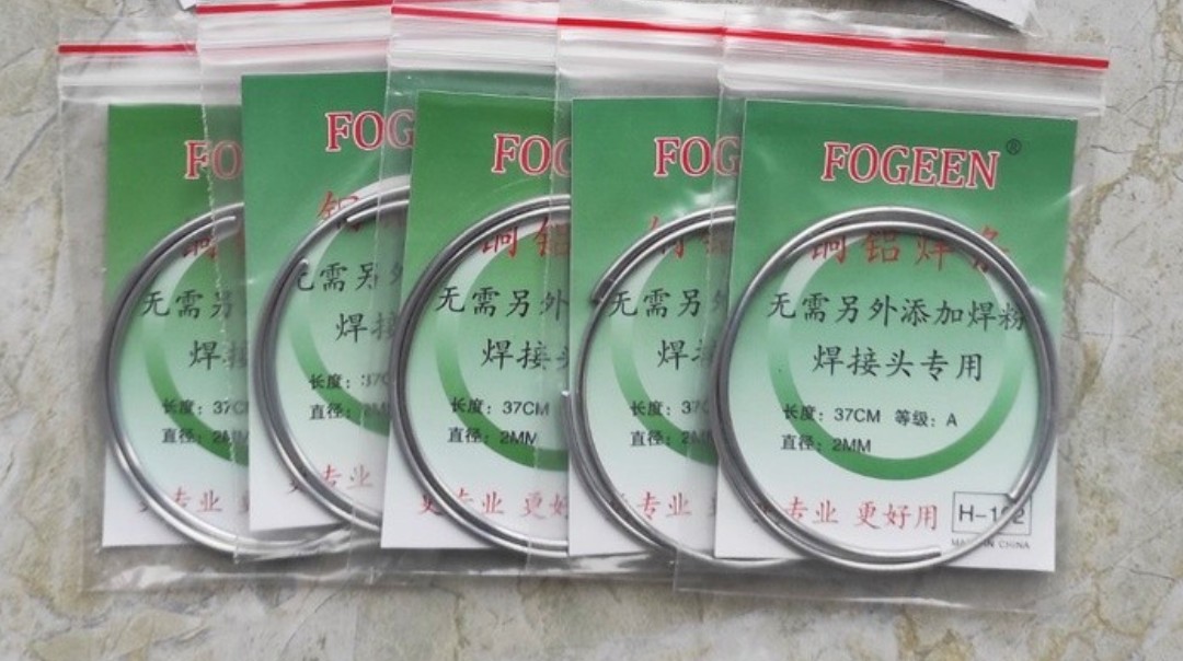 Que hàn nhôm lõi thuốc nhẹ lửa 37cm x 2mm 4.8 MẪU MỚI