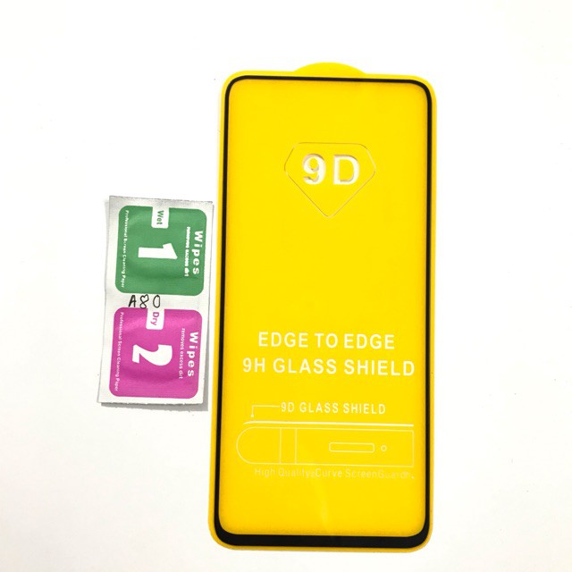 Kính cường lực Samsung Galaxy A80 - Kính cường lực full keo độ cứng 9H bảo vệ màn hình tối đa
