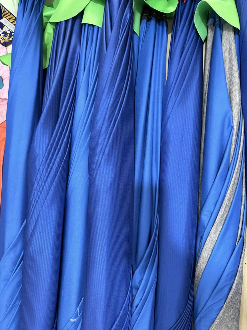 áo dù vải các loại