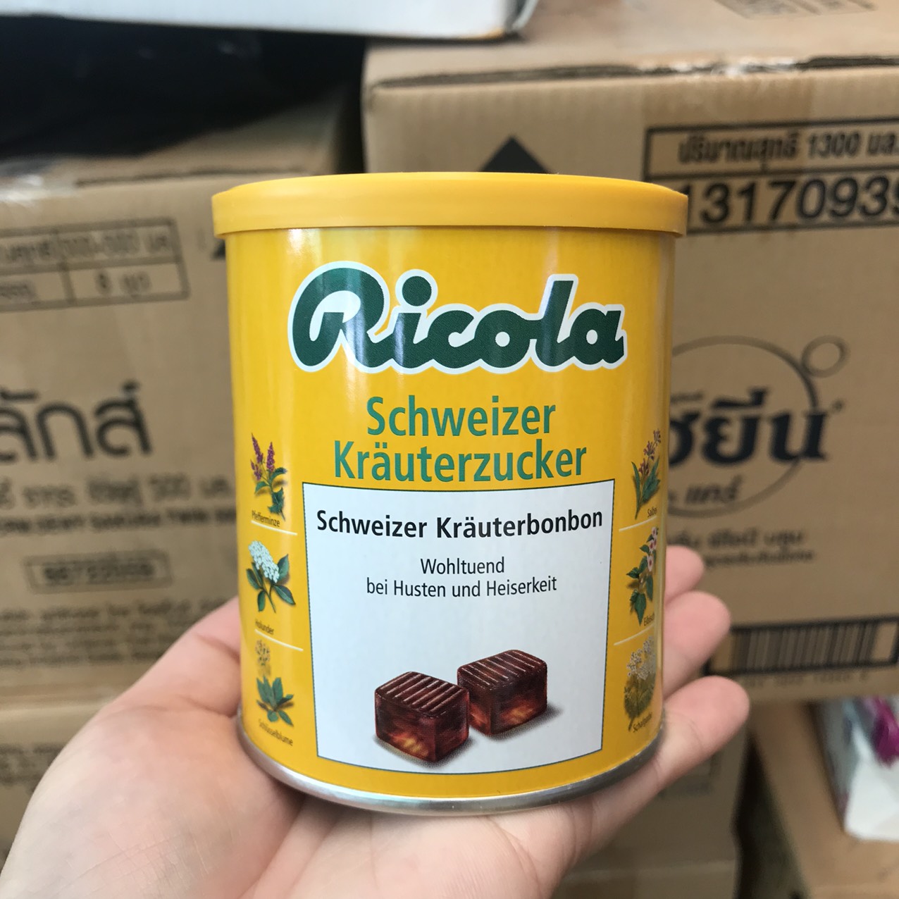 Kẹo ngậm ho thảo mộc Ricola 250g