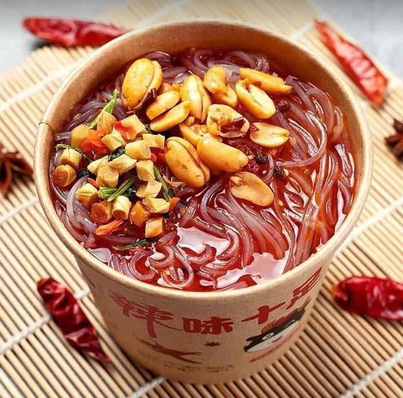 Thùng 6 hộp miến chua cay Trùng Khánh