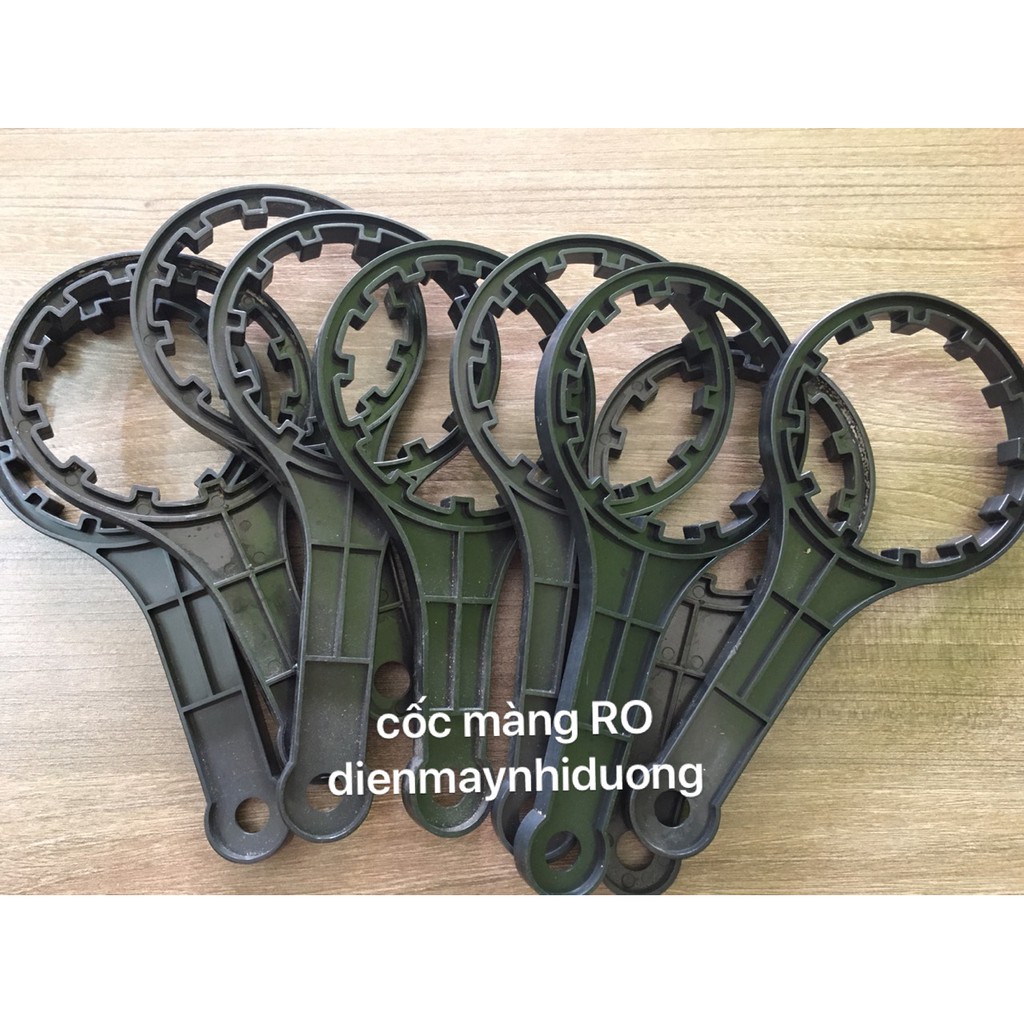 Bộ 2 tay vặn mở cốc lọc thô 10ich