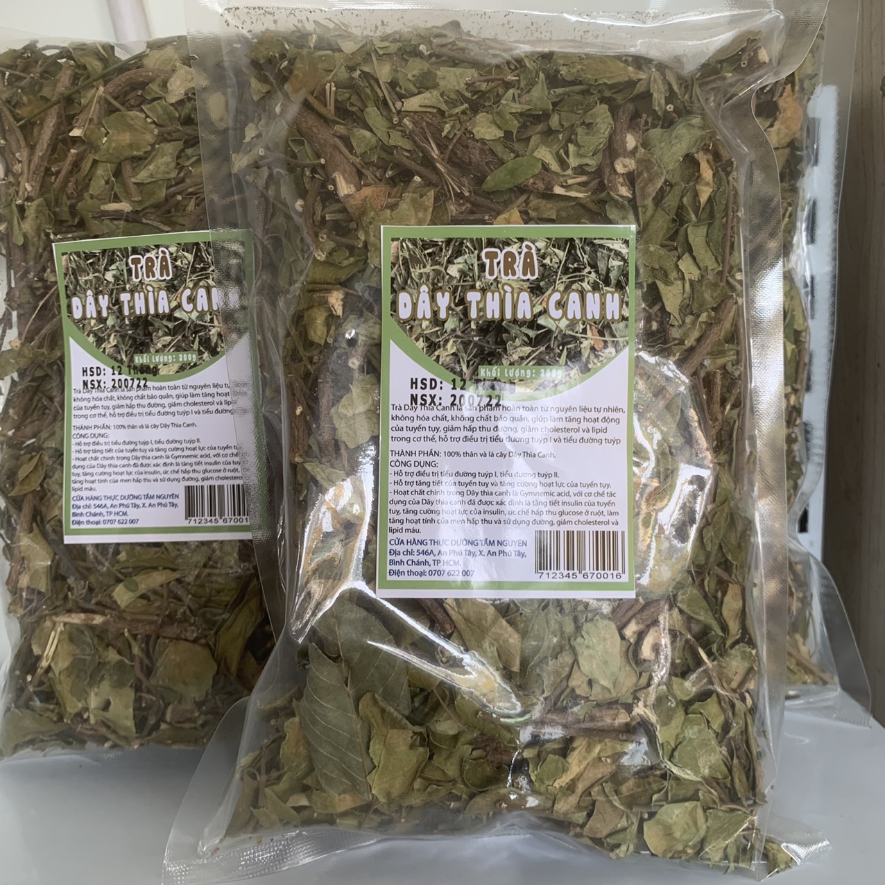 Trà dây Thìa Canh loại 1 gói 200g