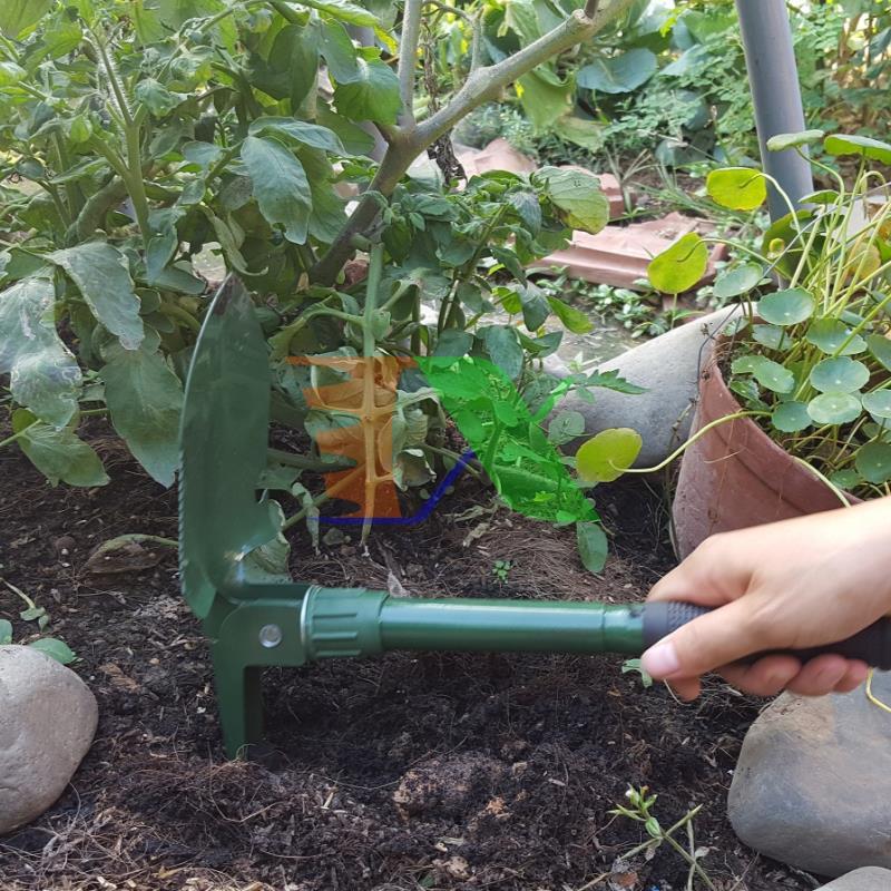 Folding Shovel Multi-Function 5 in 1 (type 2, no pockets, do not remove the handle), shovel, shovel phượt
