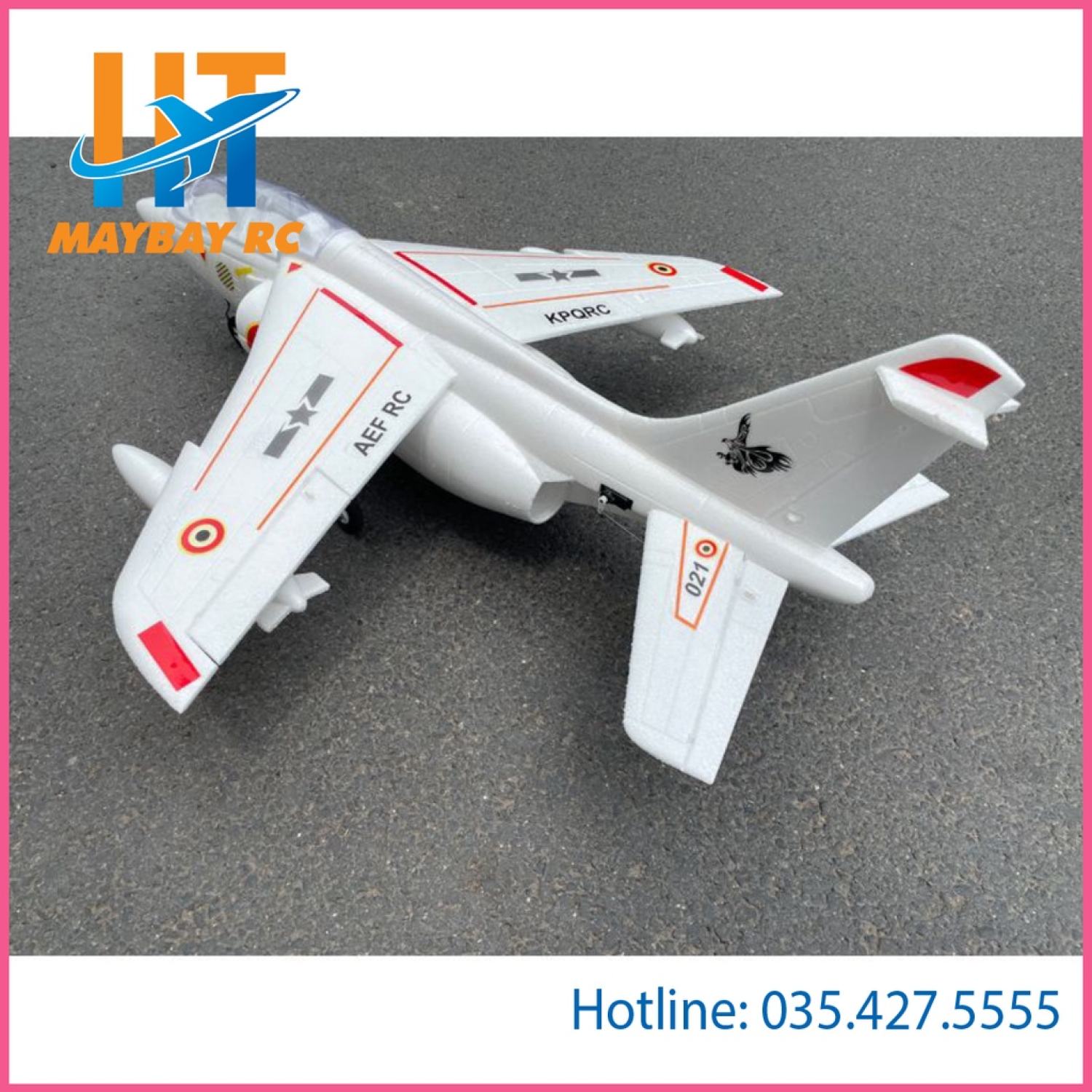 KIT Máy Bay Alpha 64mm sải 74cm dài 101cm EPO