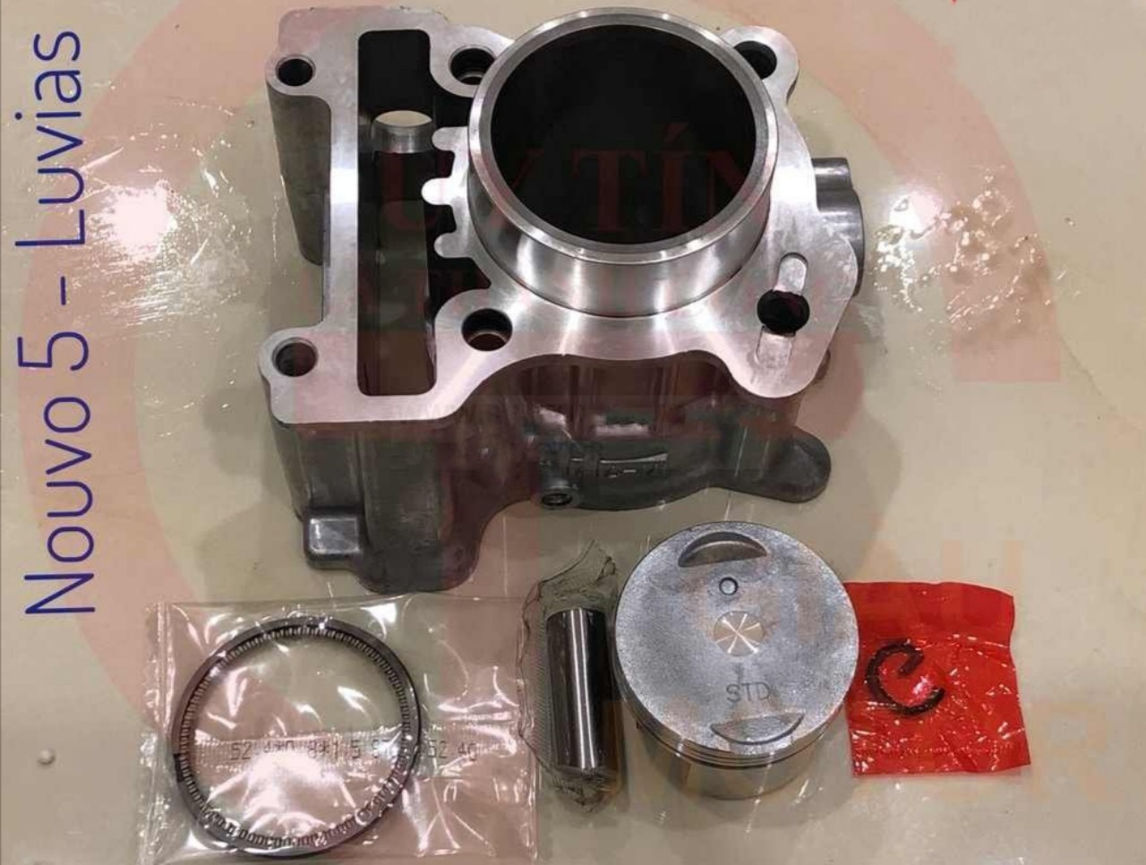 Bộ lòng piston + bạc Nouvo 5 - Luvias Fi Uy tín, chất lượng cao hàng nhập khẩu thái lan