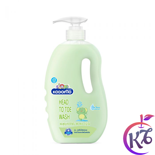 [FreeShipMAX] Dầu tắm gội Kodomo Head To Toe Wash chai 800ml dành cho bé sơ sinh (Thái Lan) - sua tam goi cho be