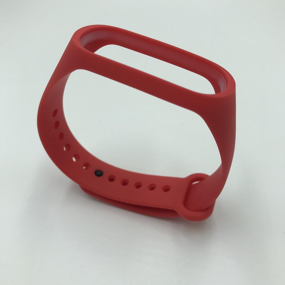 Dây đeo thay thế silicon cho Xiaomi Miband 3 Miband3 nhiều màu để lựa chọn