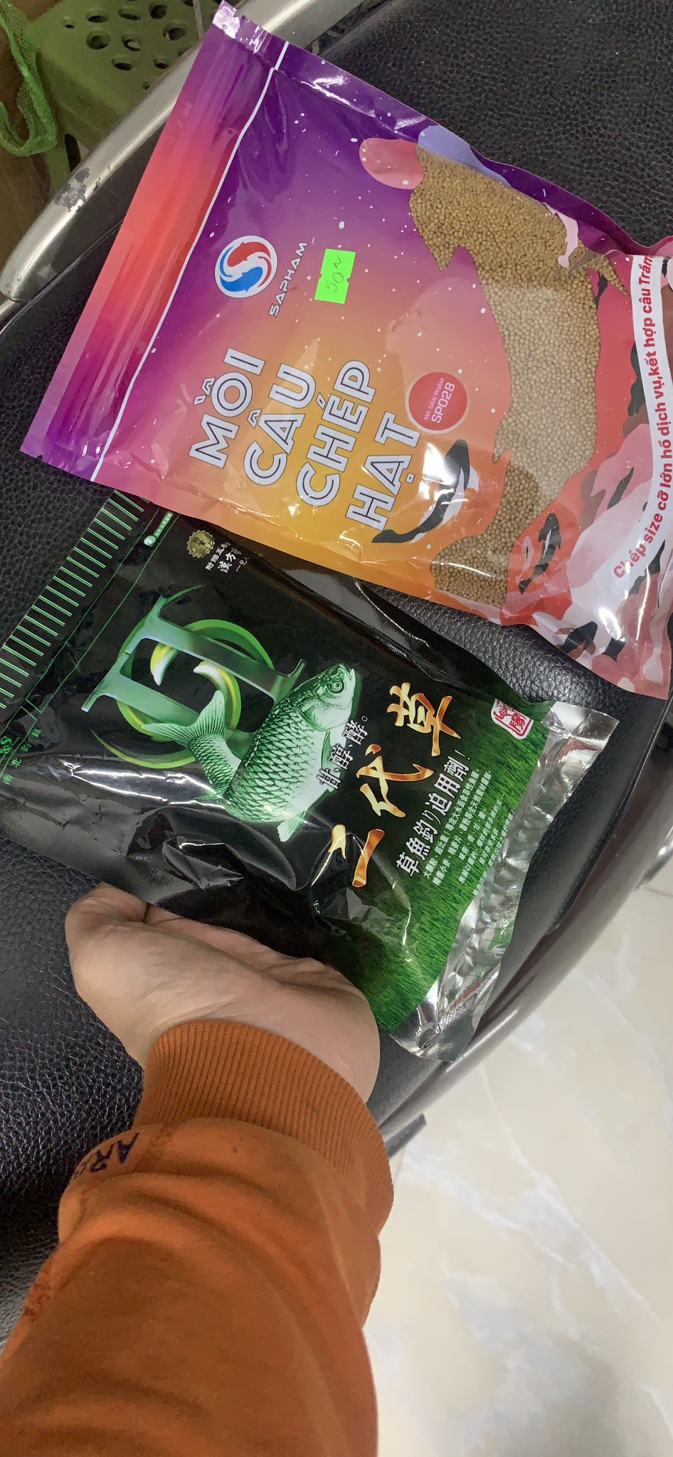 Mồi câu chép hạt , combo bộ 3 chuyên chép