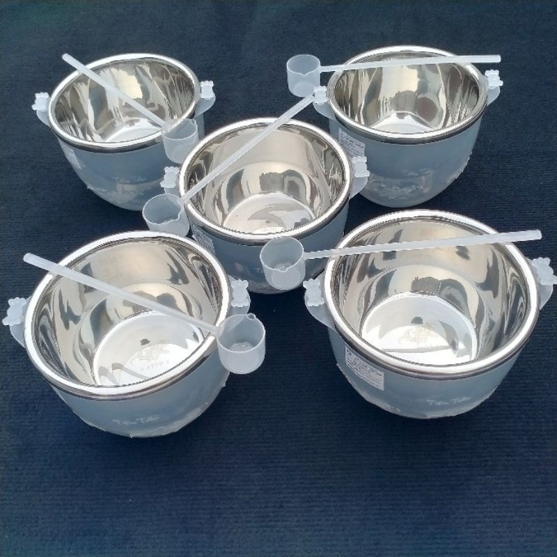 ( Loại dày) Bát ướp lạnh đồ uống inox, bát ướp lạnh hoa quả