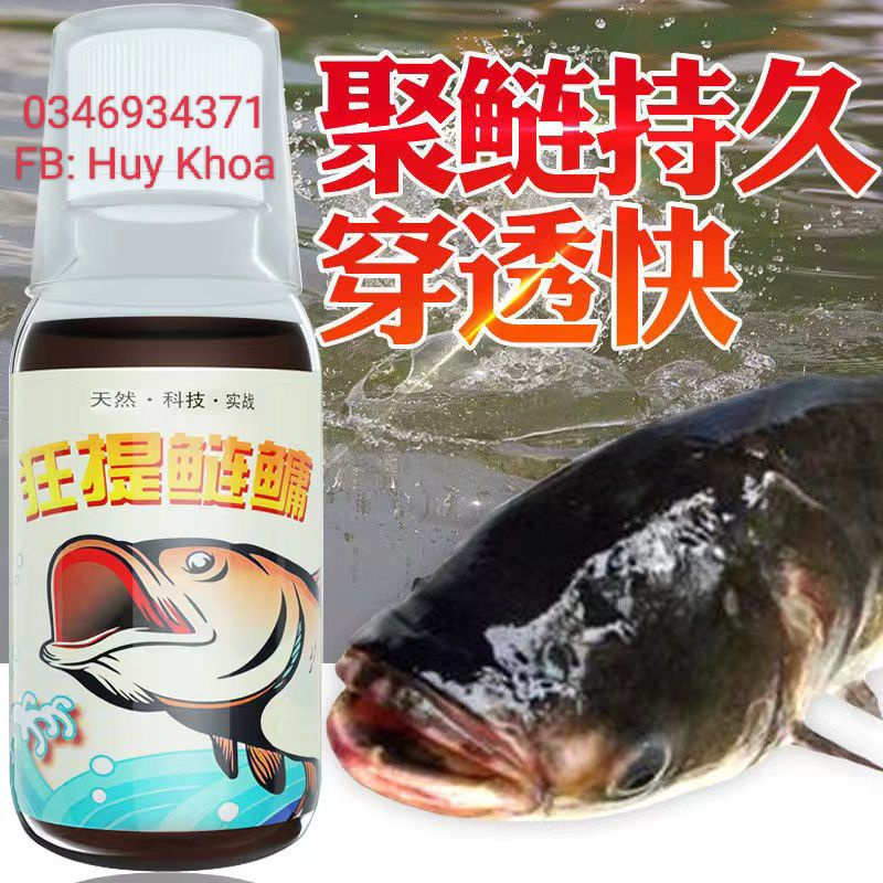 Tinh mùi câu cá mè ( Tâng gang ) 100ml Siêu Hot hiệu quả