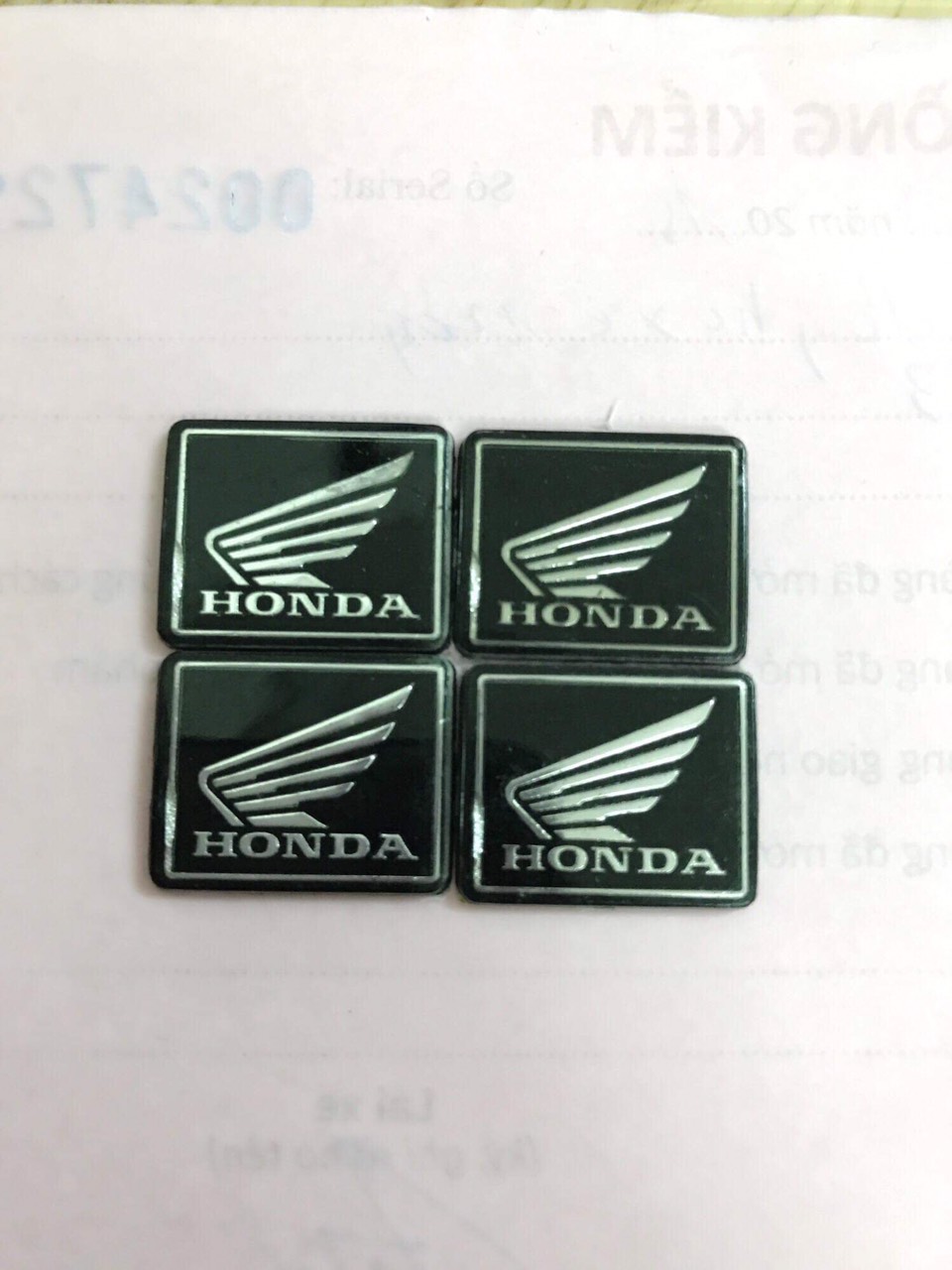 tem dán logo cánh chim honda