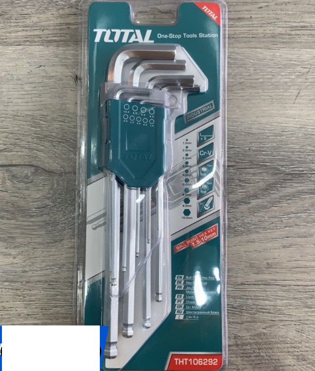 Bộ khóa lục giác Total THT106292