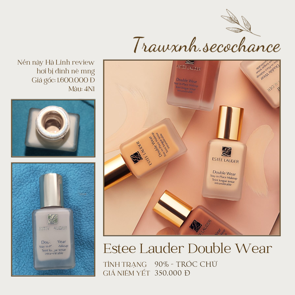 (THANH LÝ) KEM NỀN HIGHEND - AUTH GIÁ RẺ