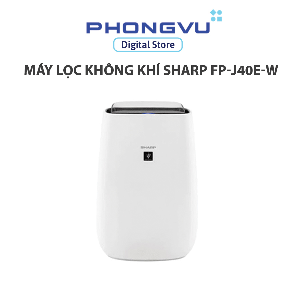 Máy lọc không khi sharp fp-j40e-w - bảo hành 12 tháng