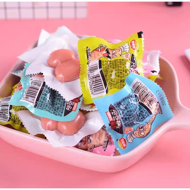 ( Tiệm ăn vặt MonTy) Combo 500g Xúc xích bi mini siêu ngon