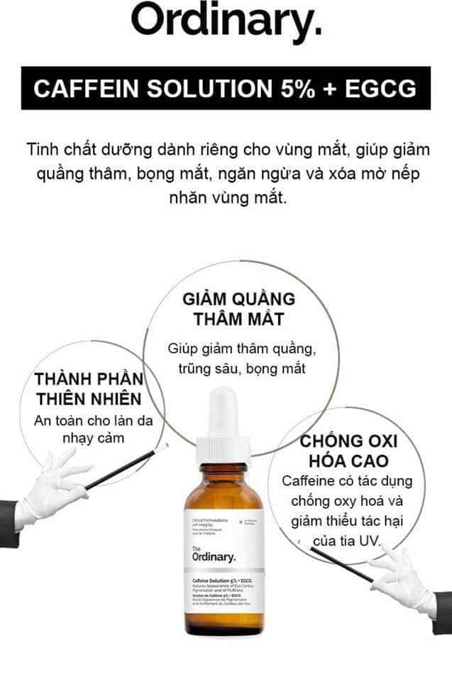 Tinh Chất The Ordinary Caffeine Solution 5% + EGCG ( 30mL )