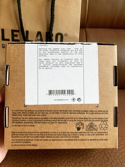 nước hoa labo rose 31 . 33
