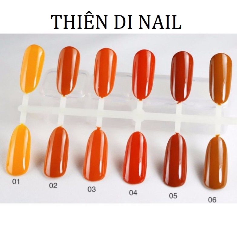 Sơn gel AS màu cam đất mã TT