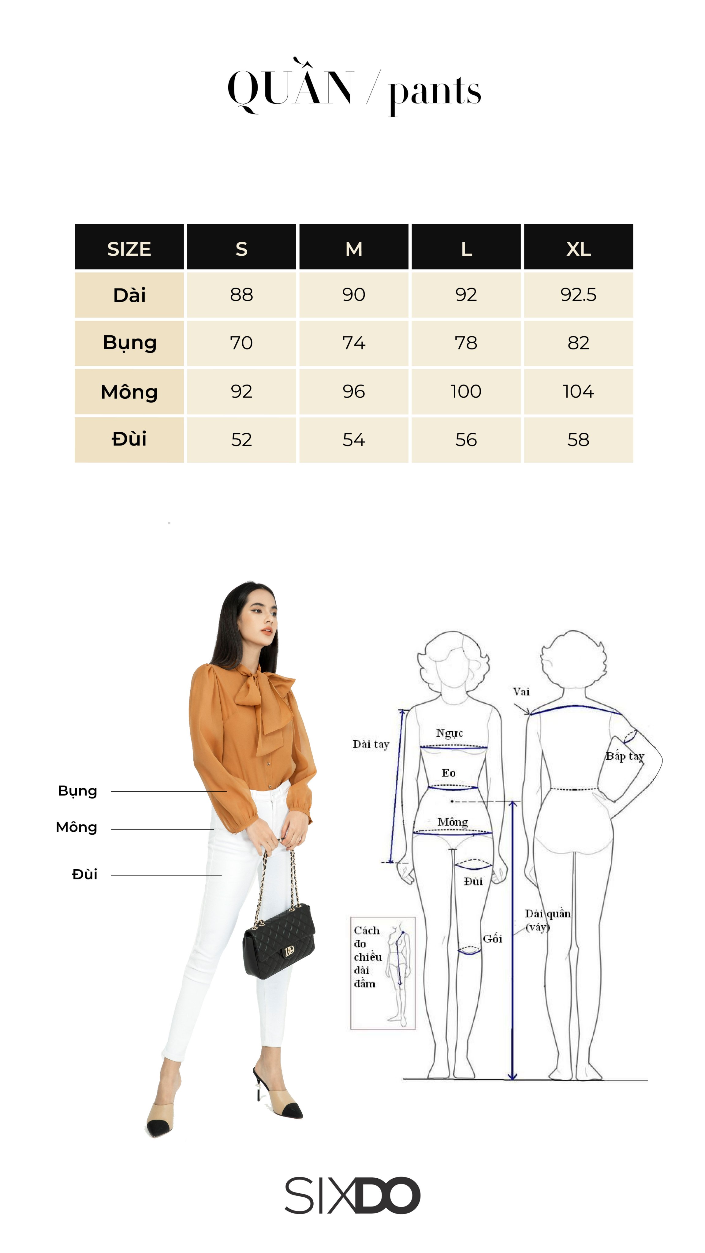Quần âu nữ linen nâu chocolate SIXDO (Chocolate-brown Linen Dresspants)