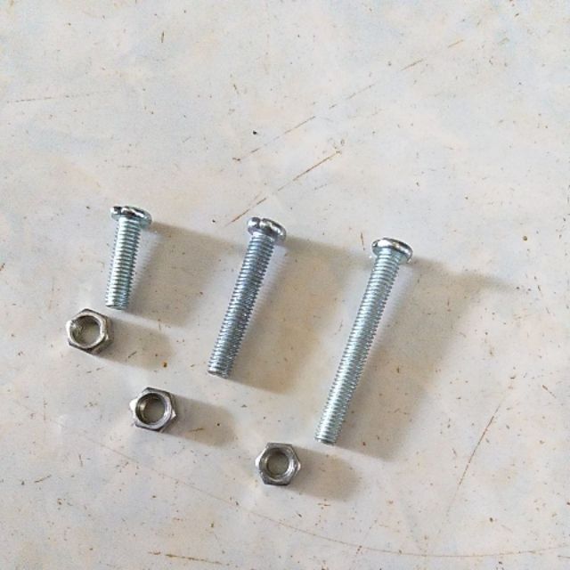 Ốc 5 li - 4 li - 3 li - 2 phân 3 phân 4 phân