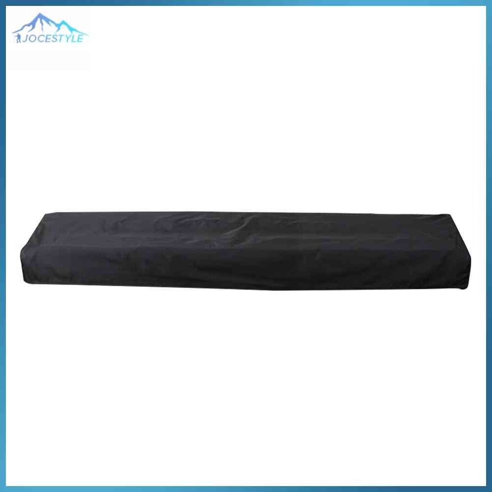Vỏ Bọc Đàn Piano Điện Tử Tinh Tế Vỏ Bọc Bàn Phím Điện Tử Kỹ Thuật Số Chống Bụi Gấp Gọn Màu Đen