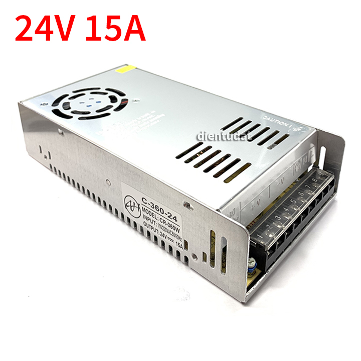 Nguồn tổ ong 24v 15a