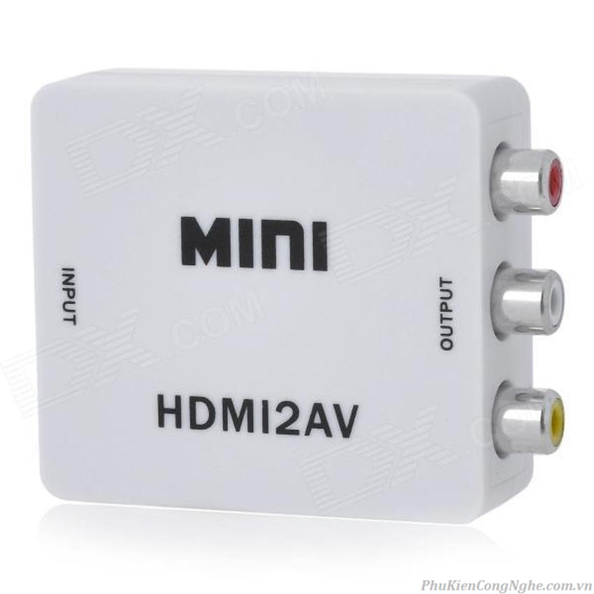 Box Chuyển mini HDMI ra AV
