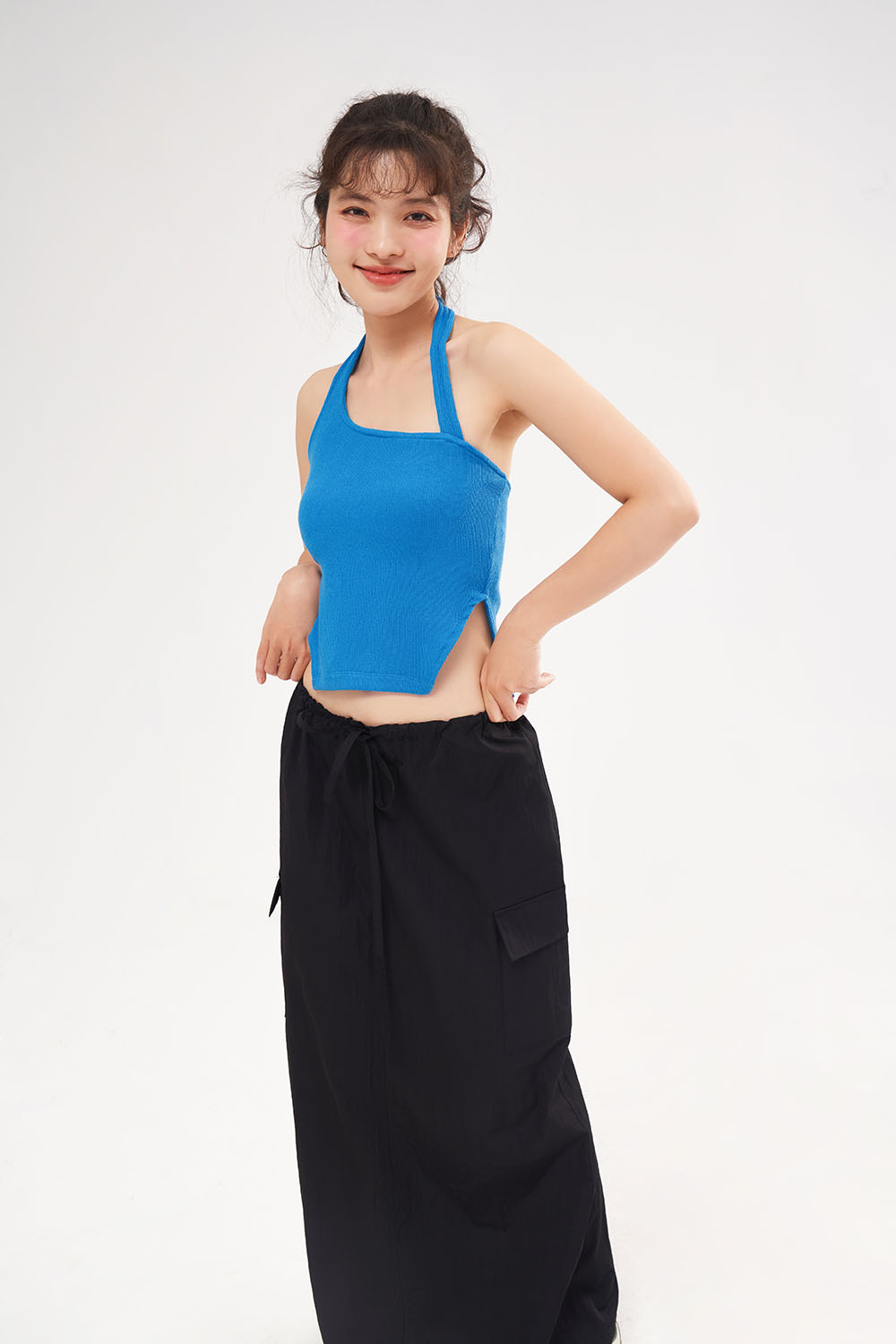 [OUTLET SALE] DOTTIE - Áo kiểu bất đối xứng nữ DOTTIE - T0579