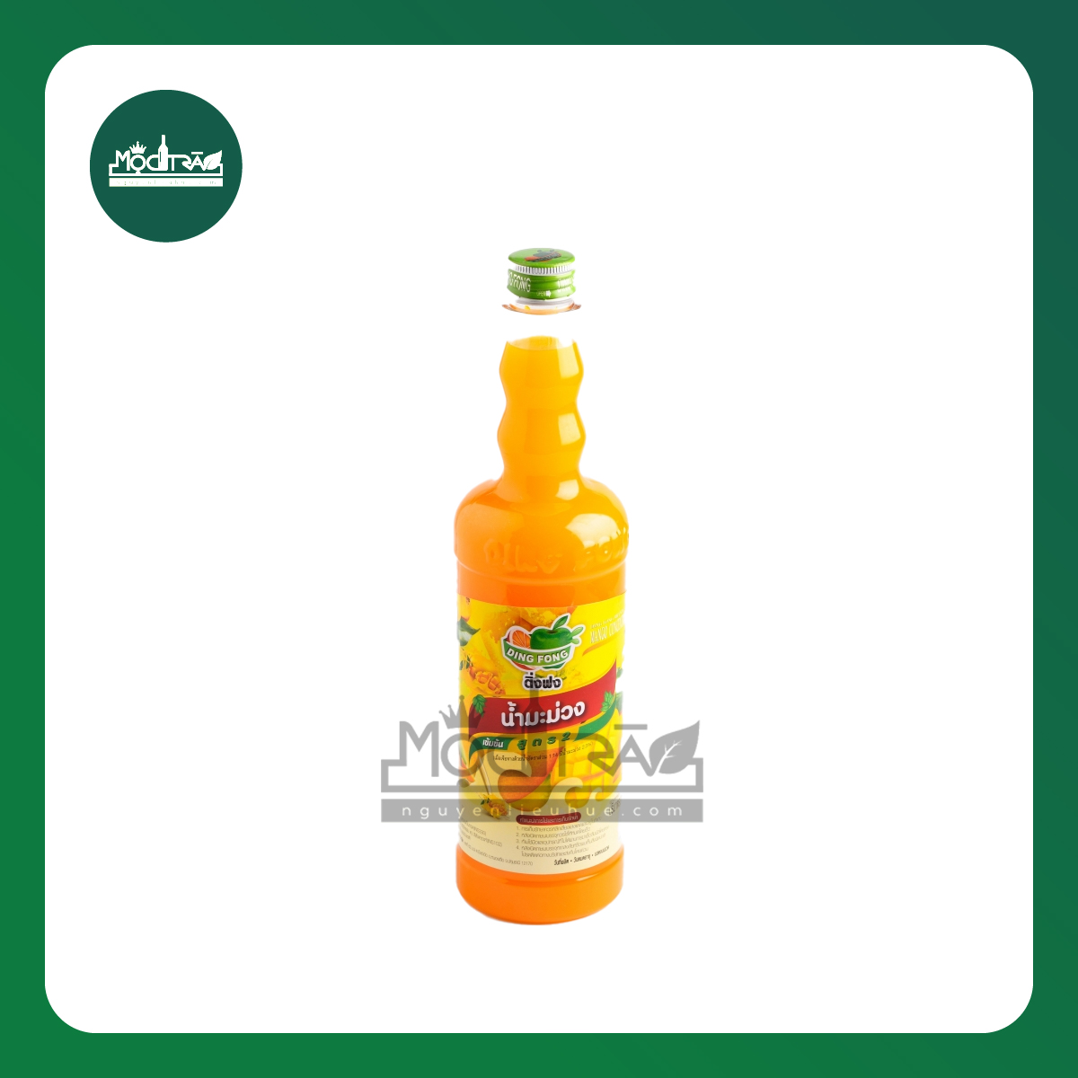 Siro/Sirup Thái Dingfong chai 760ml ( Đủ mùi)