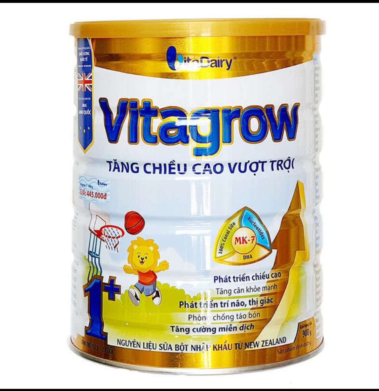 Sữa VitaGrow 1 900g ( 1-2 tuổi)