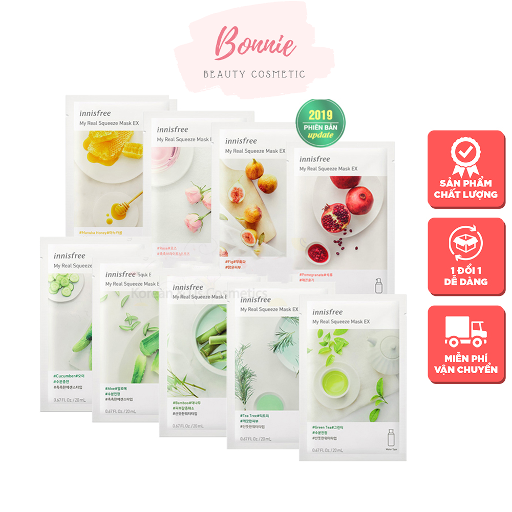 [HCM]Mặt nạ Innisfree My Real Squeeze Mask