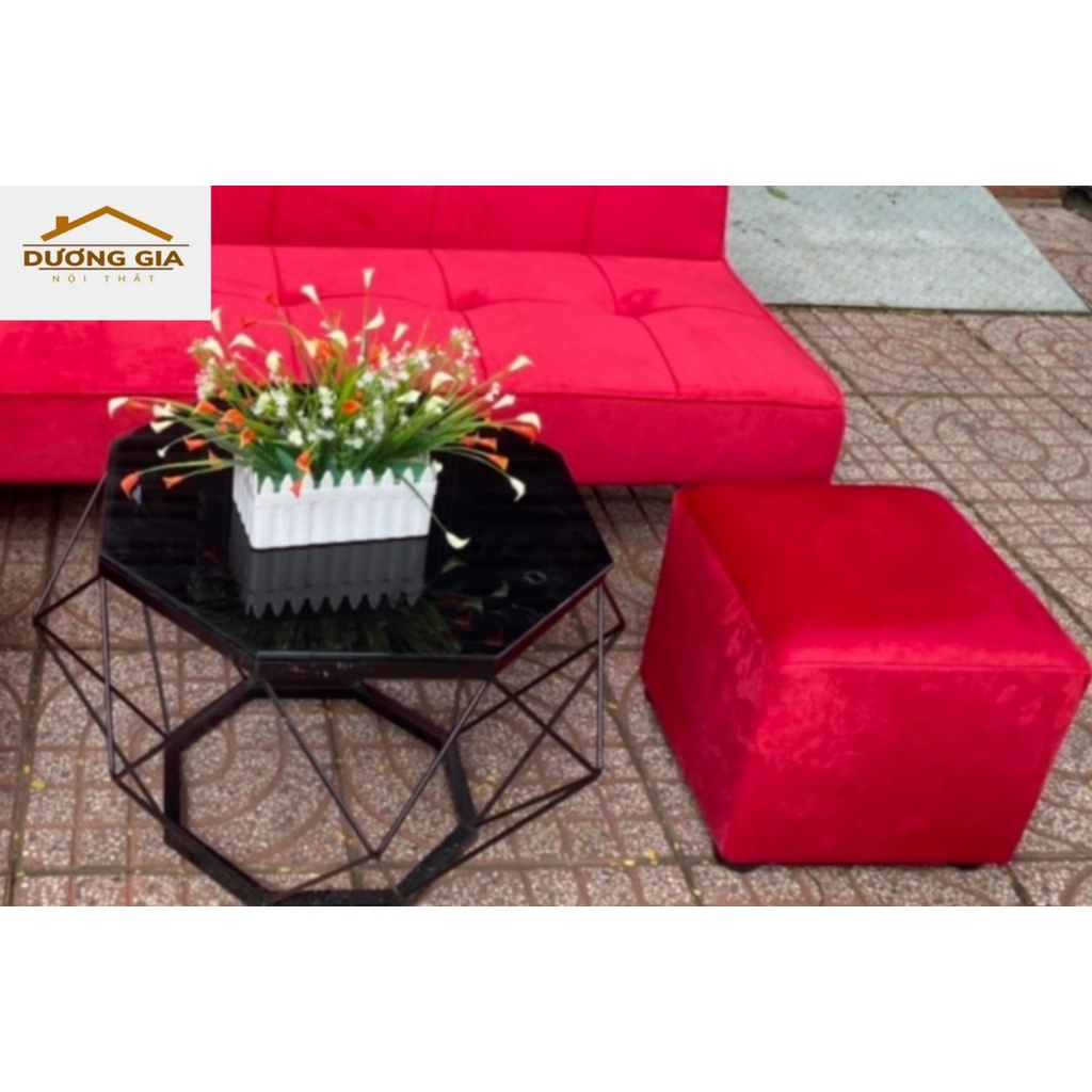 Đôn sofa , ghế đôn vải bố, nhung, da