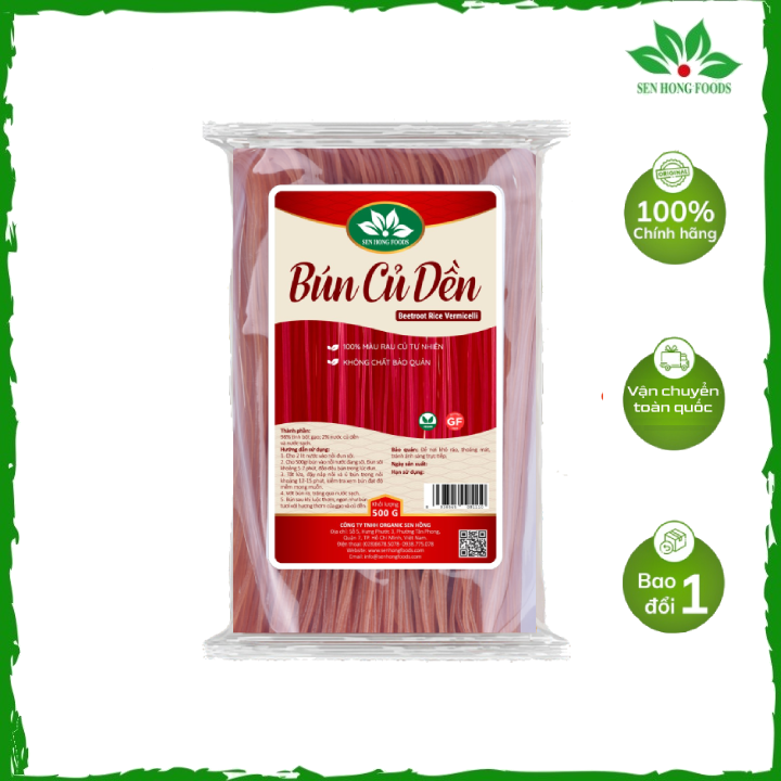 Bún Củ Dền Sen Hồng 300g