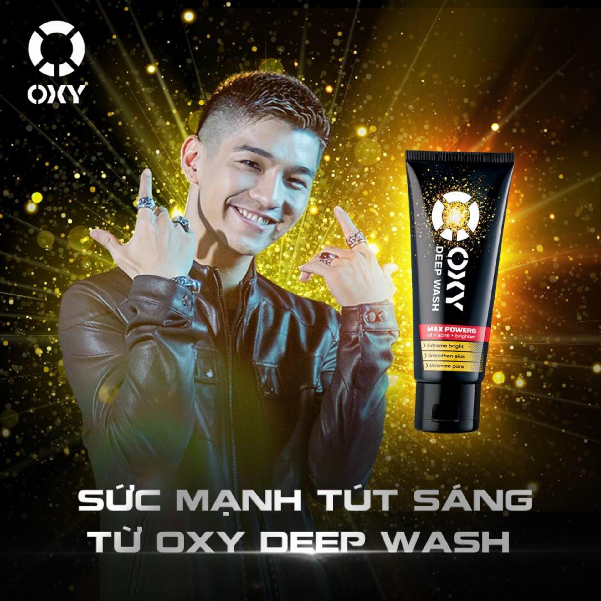 Sữa rửa mặt tác động sâu Oxy Deep Wash 100g
