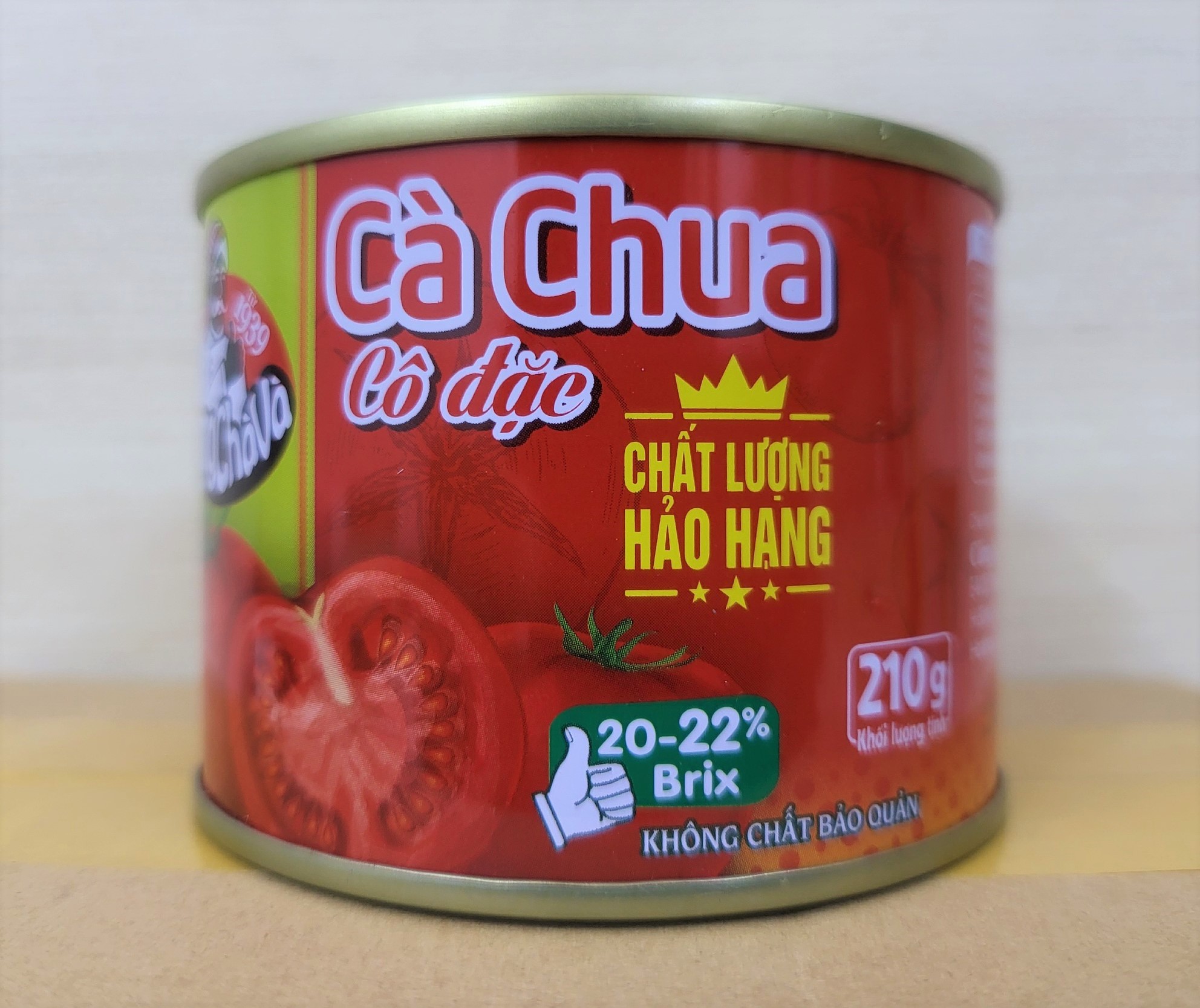 ÔNG CHÀ VÀ (Lon 210g) CÀ CHUA CÔ ĐẶC Double Concentrated Tomato Paste
