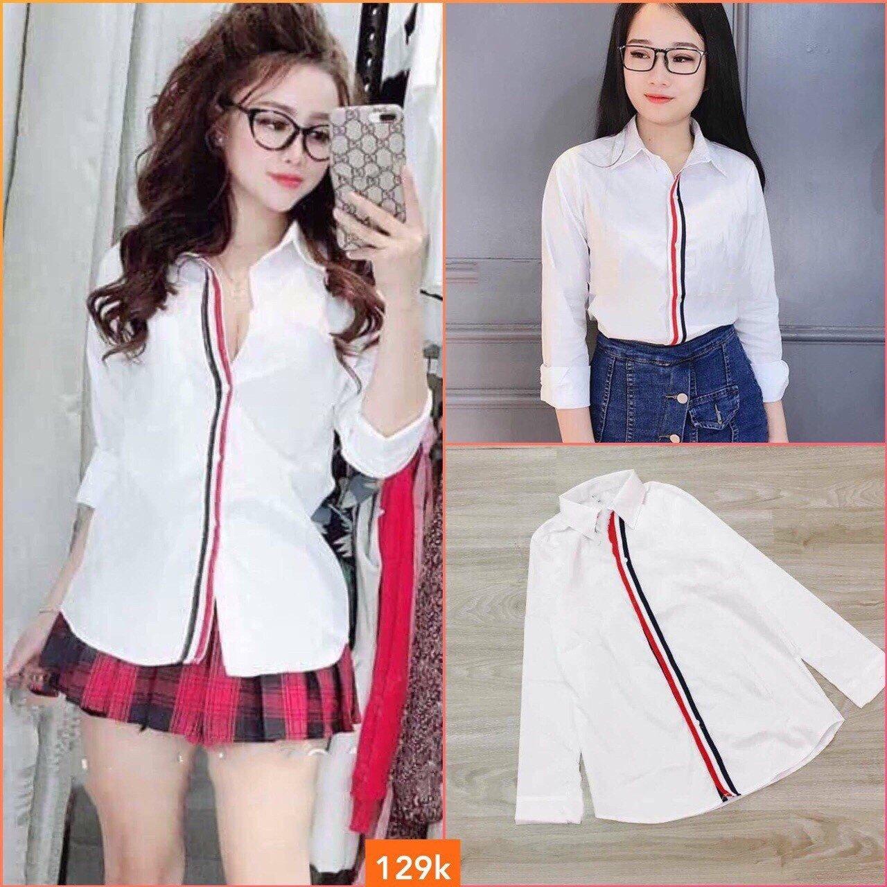 [HCM]Áo Sơ Mi Kẻ Sọc Siêu Hot