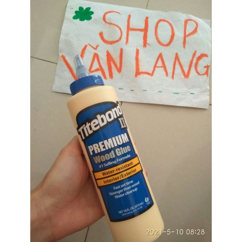 Keo dán Gỗ Titebond chính hãng 473ml