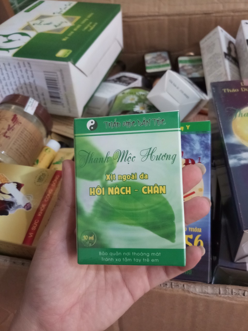 Xịt hôi nách Thanh Mộc Hương - mẫu mới